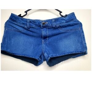 Levi Strauss size 16 reg girls blue shorty short